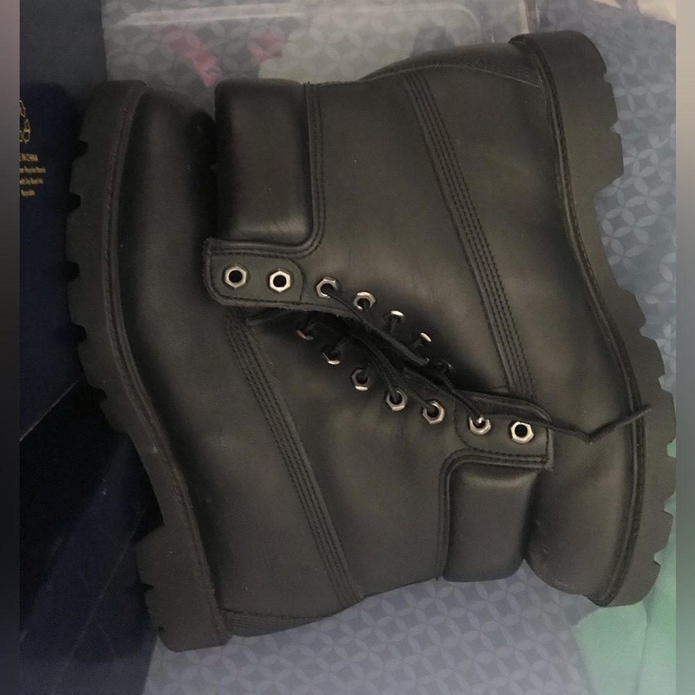 Timberland Leather Construction Style Boots